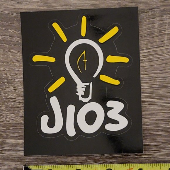 Radio Station Vinyl Sticker - Picture 1 of 1